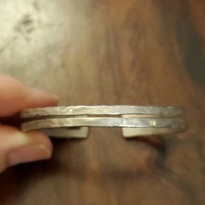 Saundra Messinger Matte Silver Jewelry Set